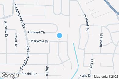 Map image of the property - 3534 Maryvale Dr