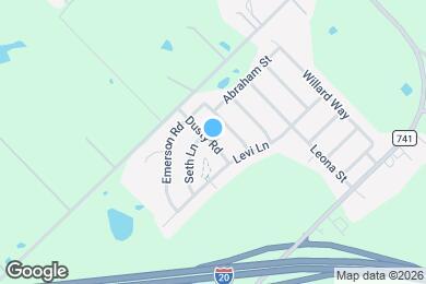 Map image of the property - 2850 Dusty Rd