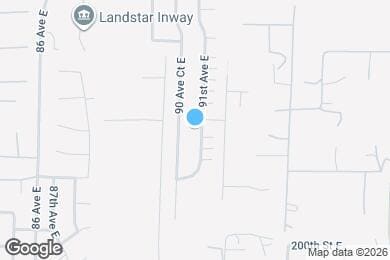 Map image of the property - 19638 91st Ave E