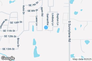Map image of the property - 1129 Samantha Ln