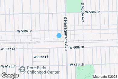 Map image of the property - 5931 S Nagle Ave