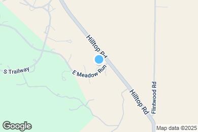 Map image of the property - 10503 E Meadow Run