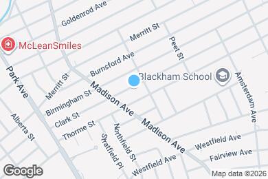 Map image of the property - 625 Clark St