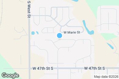 Map image of the property - 3318 W 45th St S