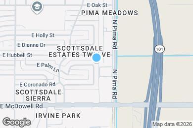 Map image of the property - 1819 N 87th Pl