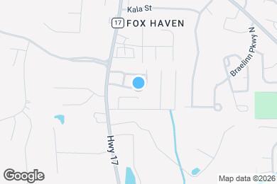 Map image of the property - 1205 Hillsboro Ln