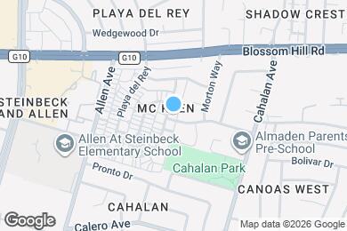 Map image of the property - 5638 Calmor Ave