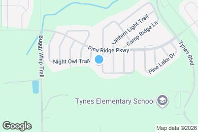 Map image of the property - 4841 Creek Bluff Ln