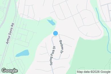 Map image of the property - 10036 Spring Park Dr
