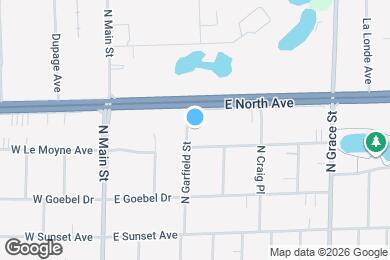 Map image of the property - 705 N Garfield St