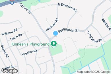 Map image of the property - 95 Burlington St