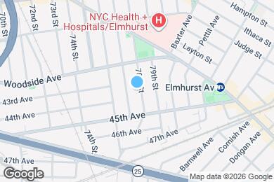 Map image of the property - 42-46 78th St