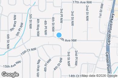 Map image of the property - 325 16th Ave NW