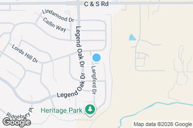 Map image of the property - 8733 Langford Dr