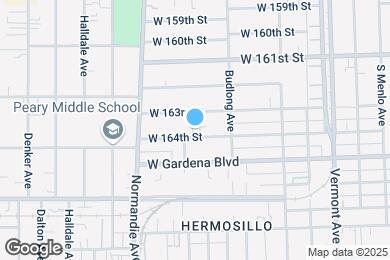 Map image of the property - 1243 W 164th St