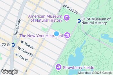 Map image of the property - 53 W 76th St