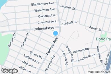 Map image of the property - 583 Pontiac Ave