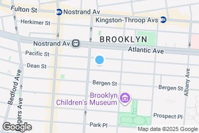 Map image of the property - 1291 Dean St