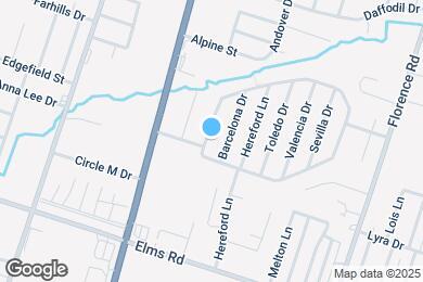 Map image of the property - 2804 Cantabrian Dr
