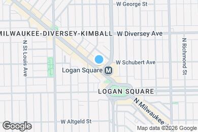 Map image of the property - 2651 N Milwaukee Ave