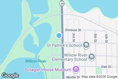 Map image of the property - 1303 2nd St