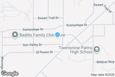 Map image of the property - 72461 Sunnyvale Dr