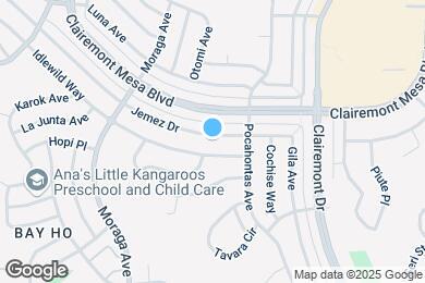 Map image of the property - 3539 Jemez Dr