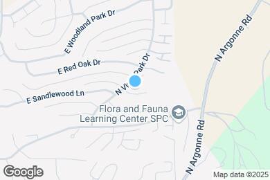Map image of the property - 8825 E Sugar Pine Ln