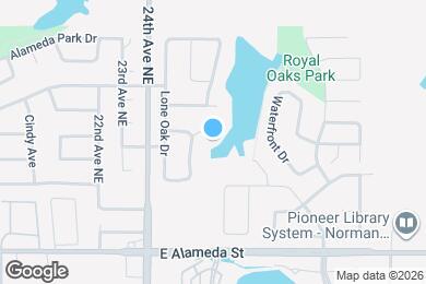 Map image of the property - 2508 Black Oaks Cir