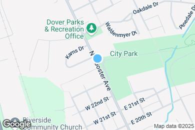 Map image of the property - 2410 N Wooster Ave