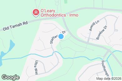 Map image of the property - 407 Stonyhurst Dr