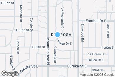 Map image of the property - 7215 Del rosa