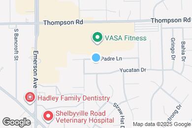 Map image of the property - 5333 Padre Ln