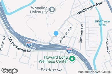 Map image of the property - 313 Washington Ave