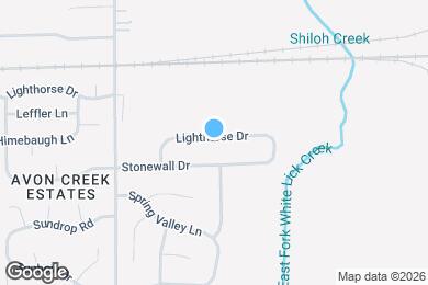 Map image of the property - 8605 Lighthorse Dr