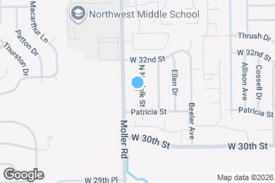 Map image of the property - 3126 N Norfolk St