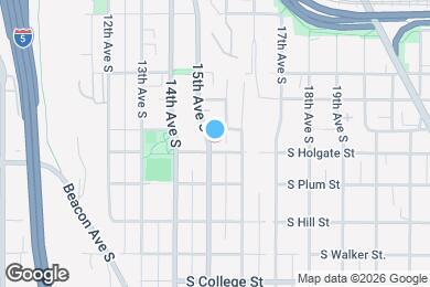 Map image of the property - 1816 15th Ave S