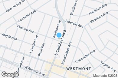 Map image of the property - 101A E Cuthbert Blvd