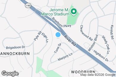 Map image of the property - 6325 Tone Ct