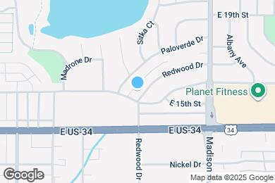 Map image of the property - 1007 Redwood Dr