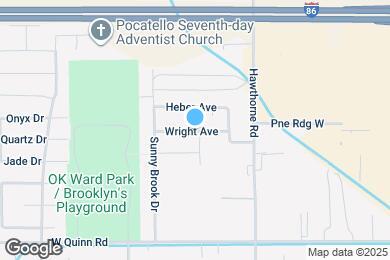 Map image of the property - 1266 Wright Ave