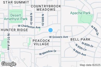Map image of the property - 8751 W Athens St