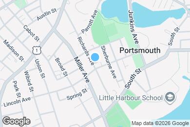 Map image of the property - 301 Richards Ave