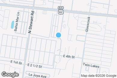 Map image of the property - 513 San Antonio Ave