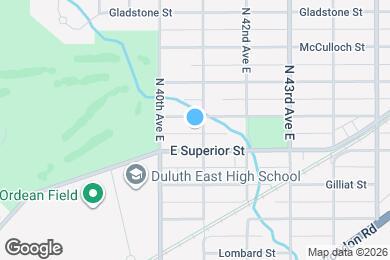 Map image of the property - 421 N 41st Ave E