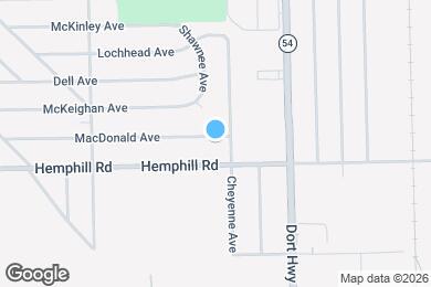 Map image of the property - 1110 MacDonald Ave