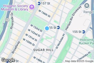 Map image of the property - 1887 Amsterdam Ave