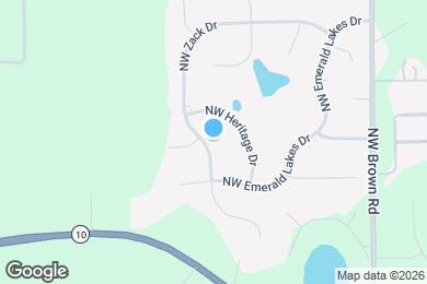 Map image of the property - 720 NW Zack Dr