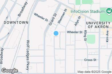 Map image of the property - 475 Sherman St