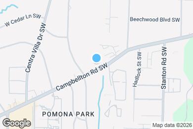 Map image of the property - 1843 Campbellton Rd SW